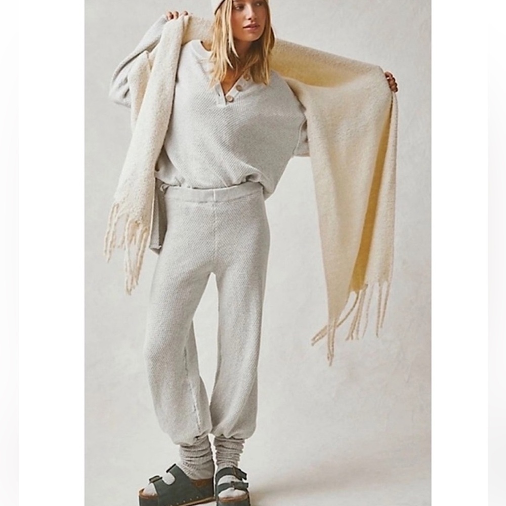 EUC free people hailee sweater set